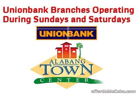 is unionbank open today|union bank open on saturday.
